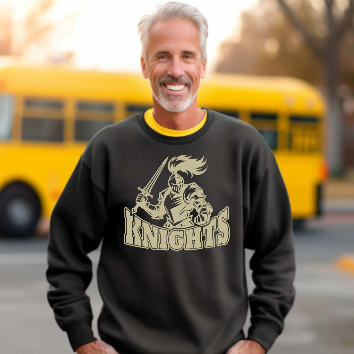 Fighting Tall Knight Crewneck