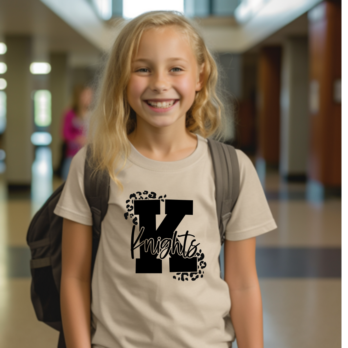 Cheetah Print Letterman K