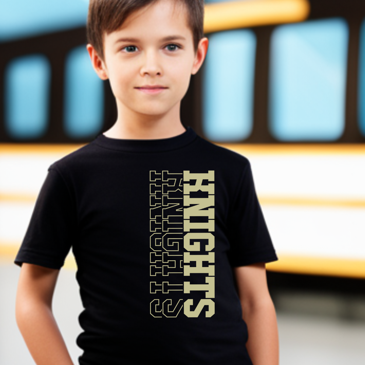 Long Pocket KNIGHTS T Shirt