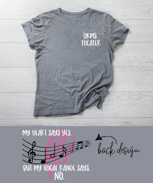 Vocal Range T-shirt