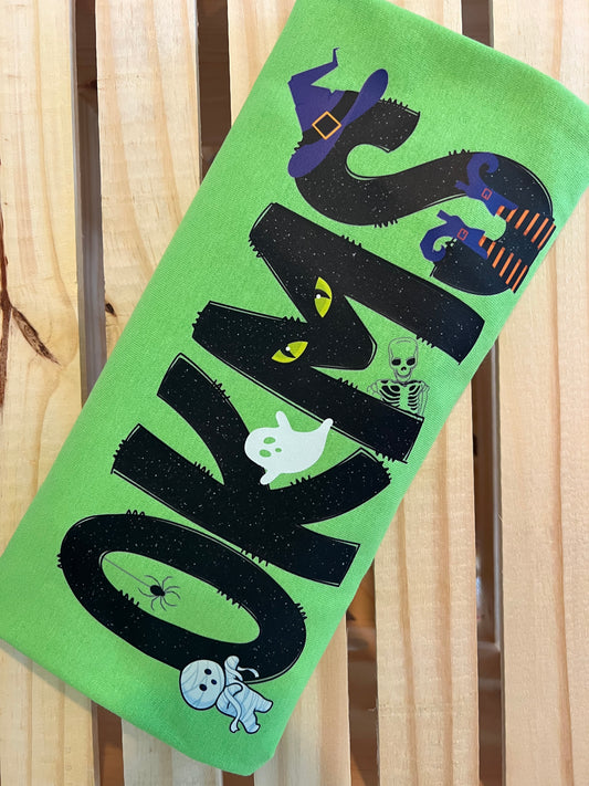 OKMS Green/Orange Halloween T-Shirt