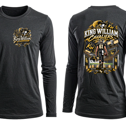 KWHS-PERSONALIZED FOOTALL PLAYER/NUMBER