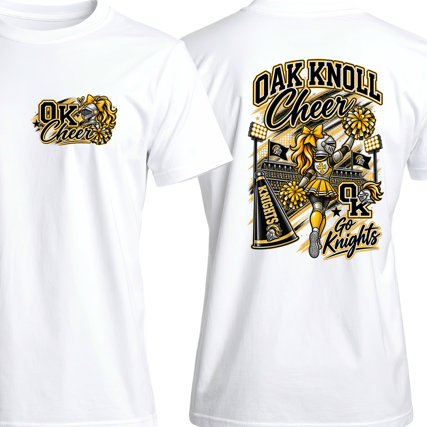 OKMS Gold CHEER Spirit