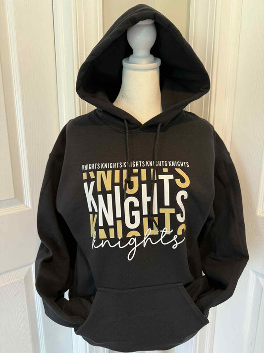 Double Letter Stacked Knights