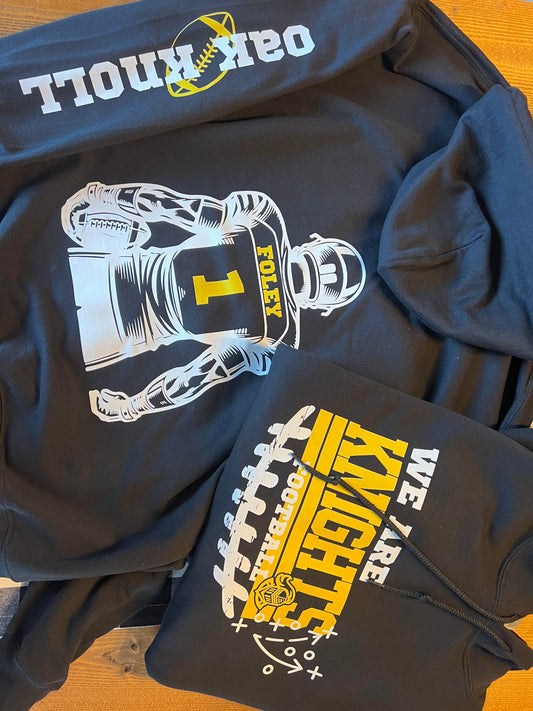 CUSTOM OKMS FOOTBALL HOODIE